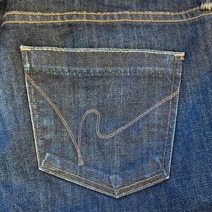 Citizens Of Humanity Blue Straight Leg Jeans